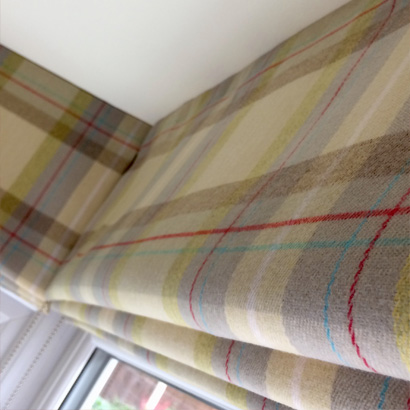 Maker of Roman Blinds in Rugby