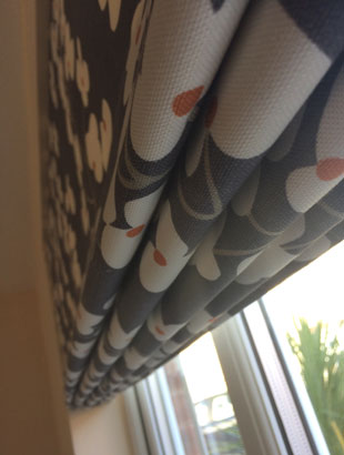 Bespoke roman blinds made to measure