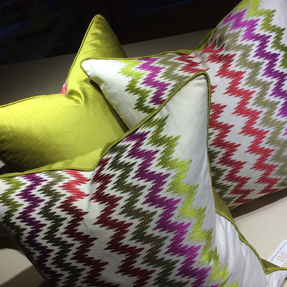 Handmade cushions in Rugby